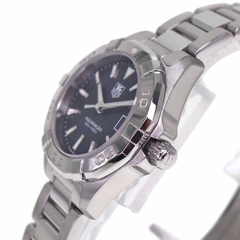 ジャンク品 TAG HEUER アクアレーサー WAY1410 リューズ外れ タグホイヤー リンク/針外れ、リューズ不良（富山県高岡市の