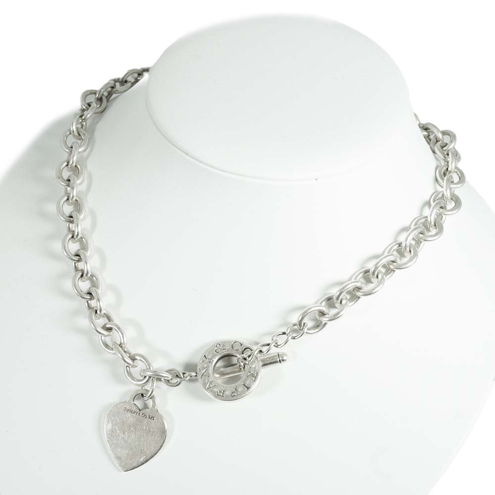 ティファニー Tiffany&Co. リターントゥティファニーハートタグトグルネックレス SV925 【中古】