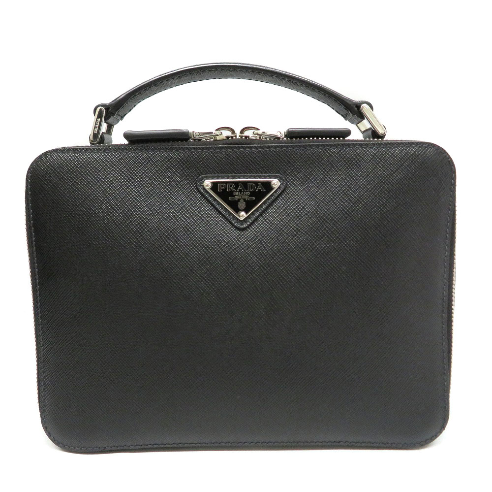 プラダ Prada 2VH069 ブリック ショルダーバッグ 【中古】