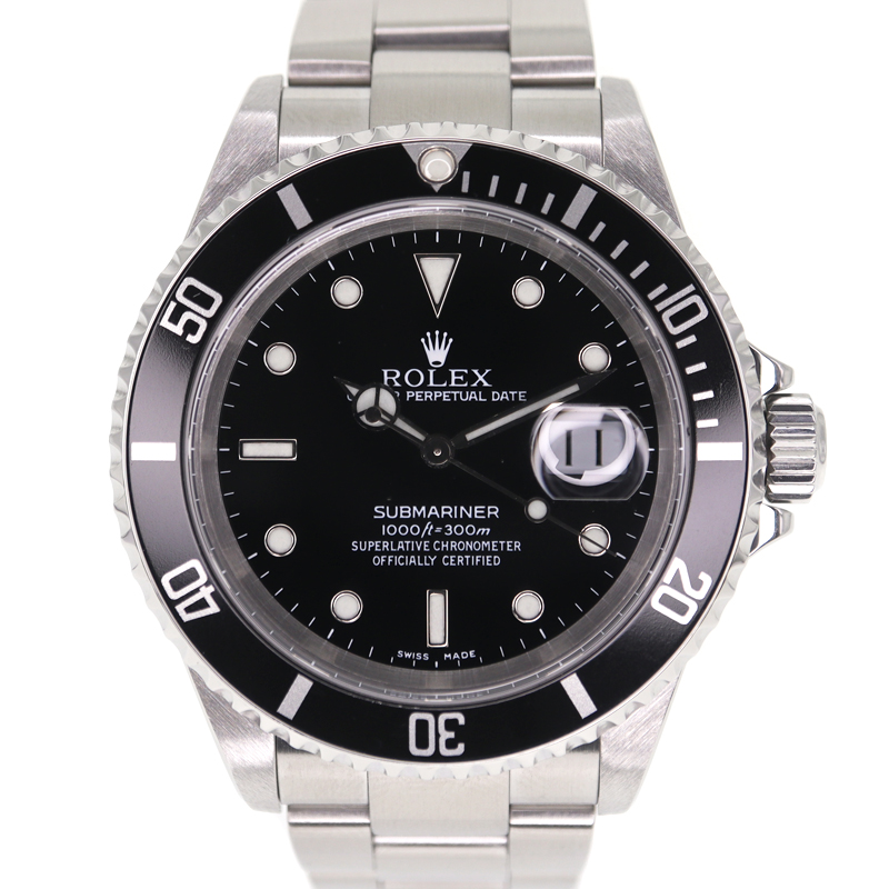 ロレックス Rolex 16610 サブマリーナーデイト ブラック【中古】