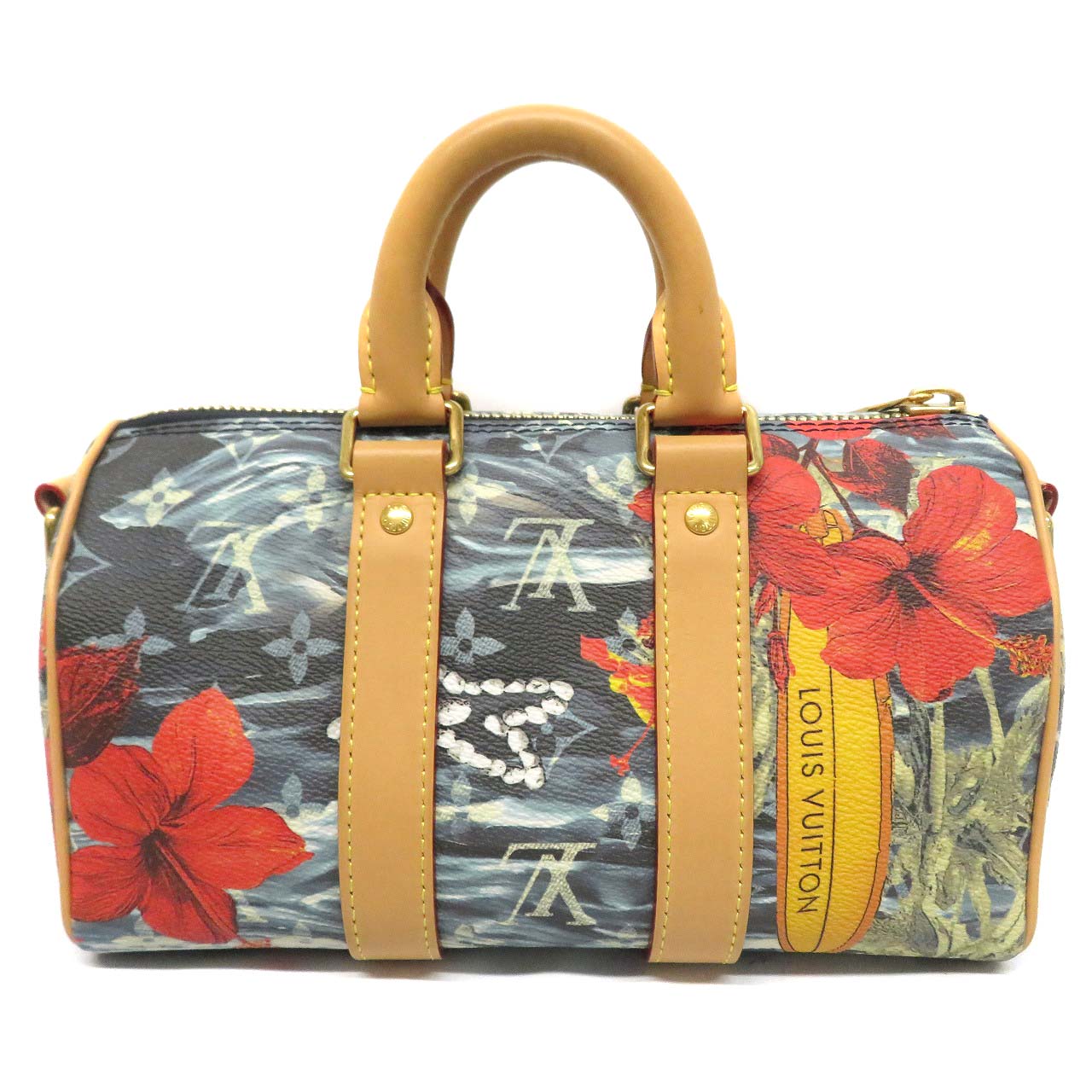 Louis Vuitton キーポル・バンドリエール 25【付属品あり】 直営店買付】Louis Vuitton キーポル バンドリエール 25 (Louis