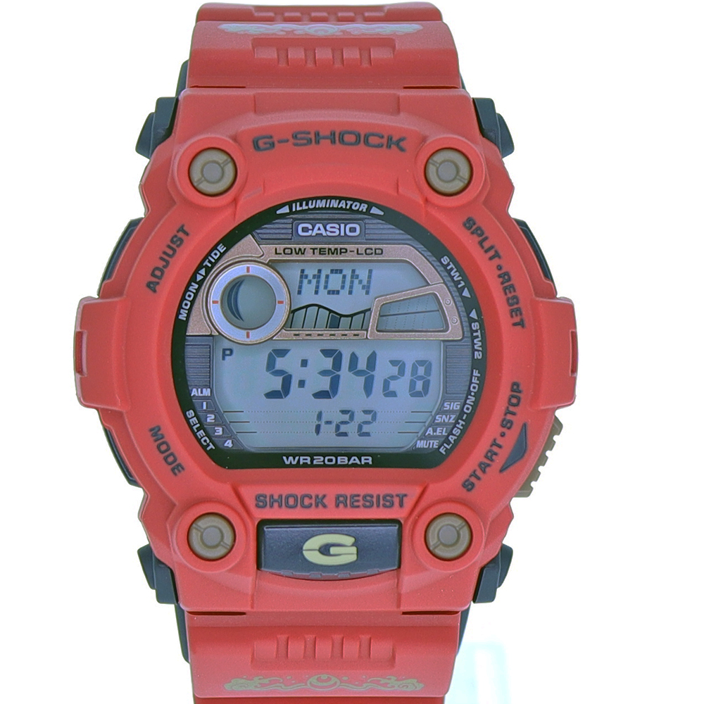 カシオ Casio G-7900SLG-4JR G-SHOCK 七福神 恵比寿【中古】