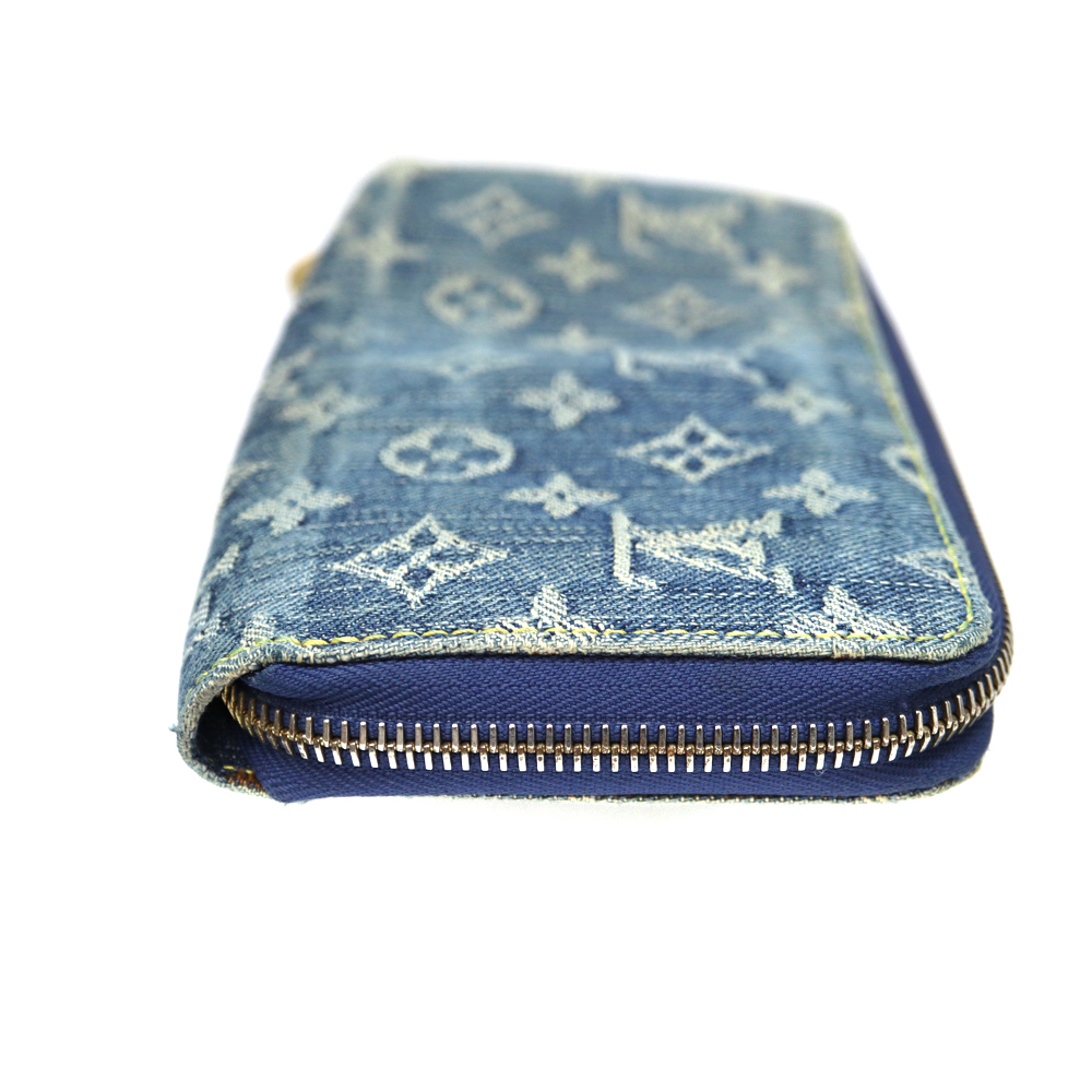 ◇ルイヴィトン◇モノグラムデニム/ブルー/ジッピーウォレット/財布/M95341 楽天市場】LOUIS VUITTON ルイヴィトン 長財布 M95341 ジッピー