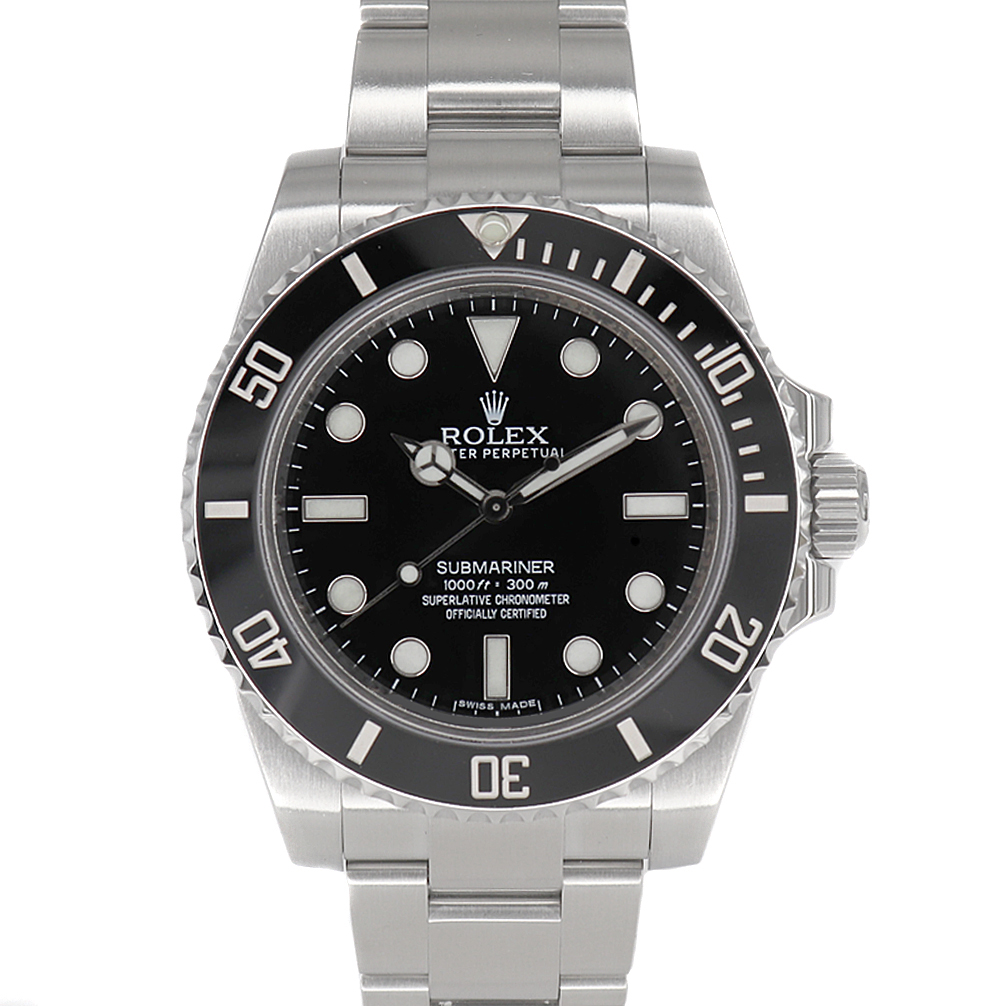 ロレックス Rolex 114060 サブマリーナー ノンデイト ブラック 【中古】