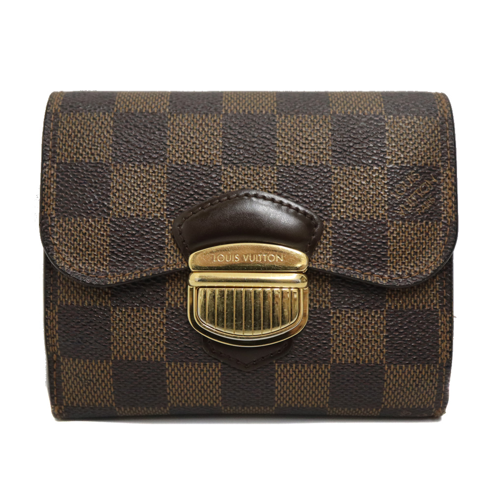 ルイヴィトン Louis vuitton N60034 ポルトフォイユ･ジョイ ブラウン【中古】