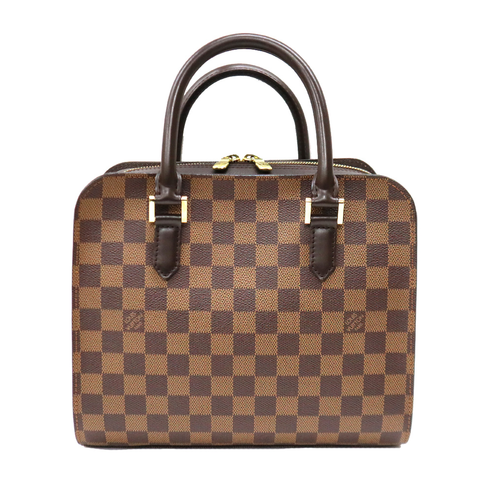 ルイヴィトン Louis Vuitton N51155 トリアナ ハンドバッグ ダミエ・エベヌ【中古】