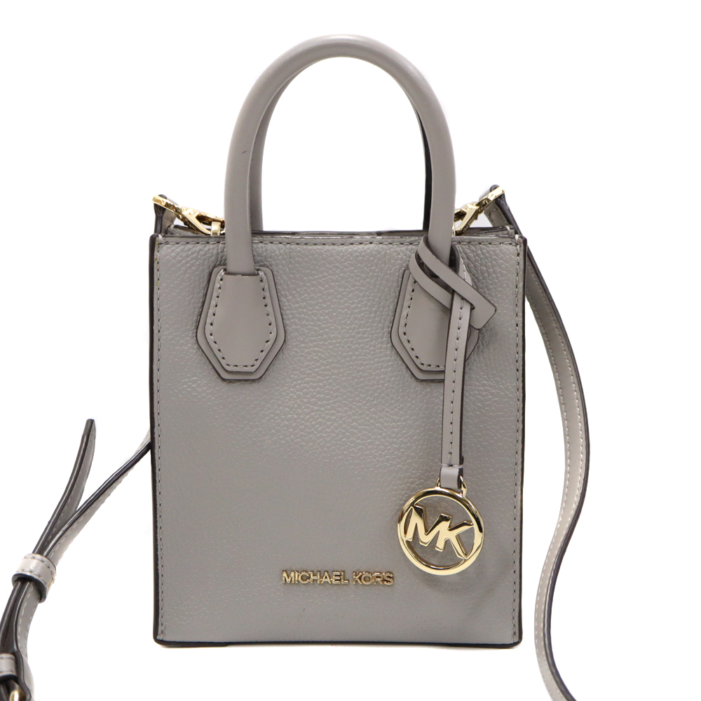 マイケルコース Michel kors 35S1GM9T0L 2WAYバッグ グレー レディース【中古】