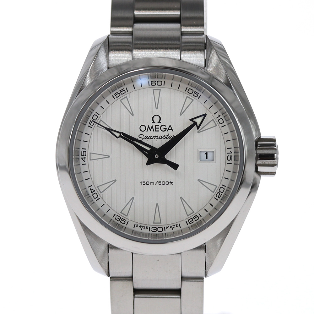 オメガ Omega 231.10.30.60.02.001 シーマスターアクアテラ  シルバー 【中古】