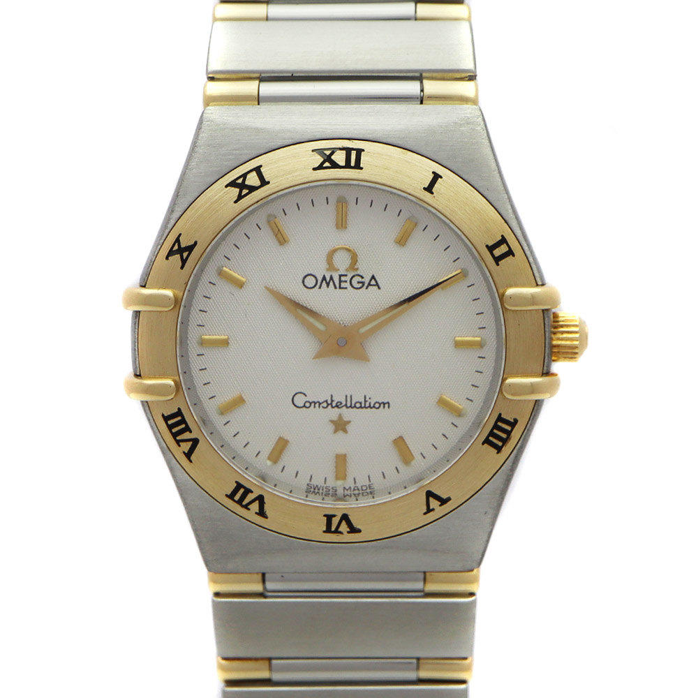 オメガ Omega 1372.30 コンステレーション ホワイト文字盤 クォーツ【中古】