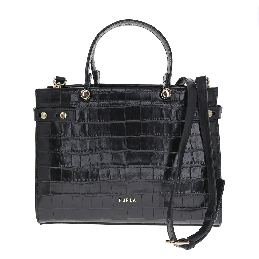 フルラ Furla 285875  2WAYバッグ ブラック 【中古】