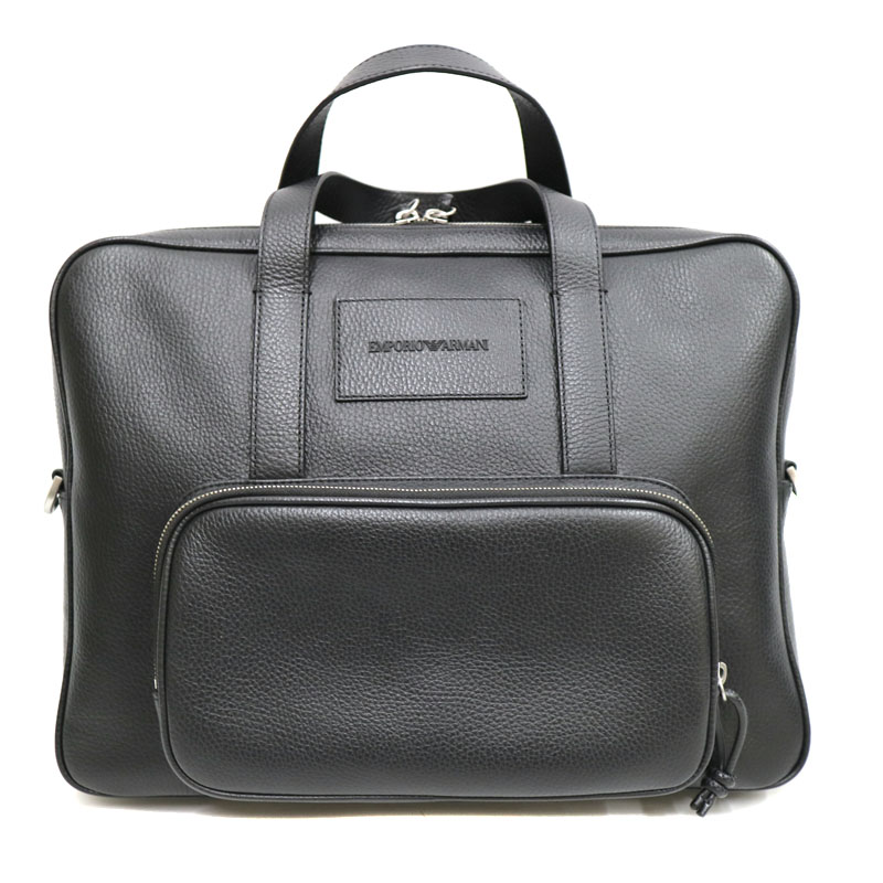 エンポリオ・アルマーニ  Emporio Armani ビジネスバッグ 2WAY ブラック メンズ 鞄【中古】
