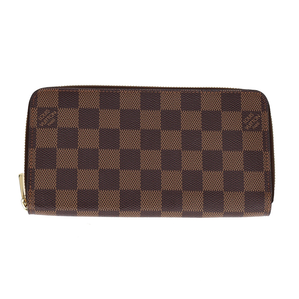 ルイヴィトン Louis Vuitton N41661 ジッピーウォレット ダミエ 【中古】