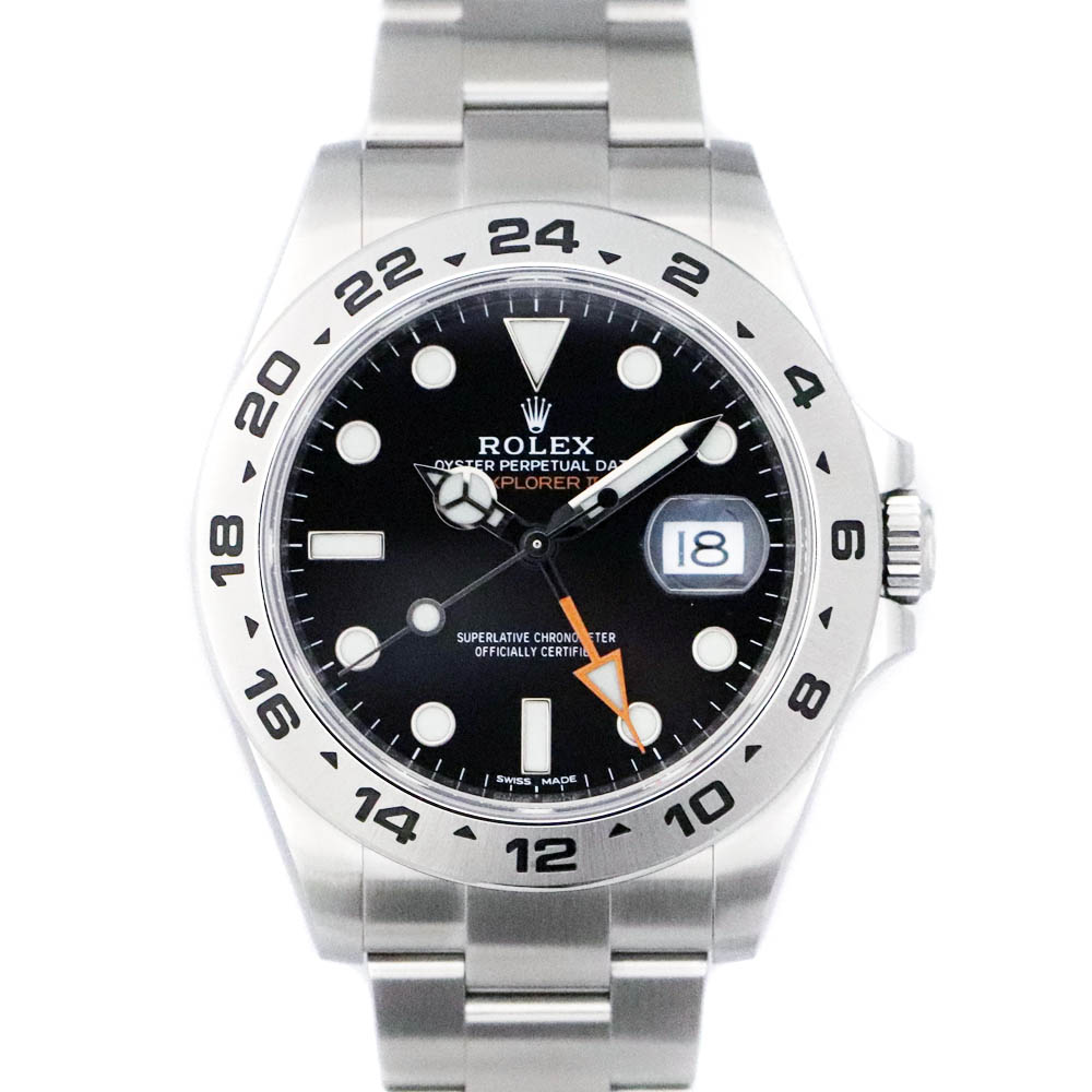 ロレックス Rolex 216570 エクスプローラー2 ブラック 【中古】