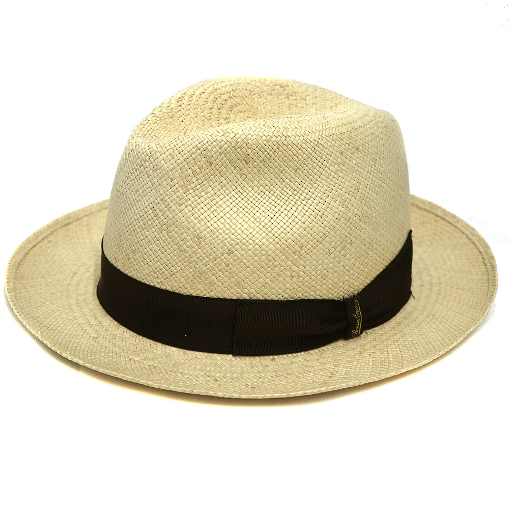 ワコウ Wako ボルサリーノ Borsalino ハット ベージュ【中古】