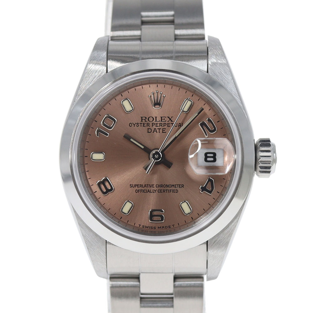 ロレックス Rolex 69160 オイスターパーペチュアルデイト サーモンピンク【中古】