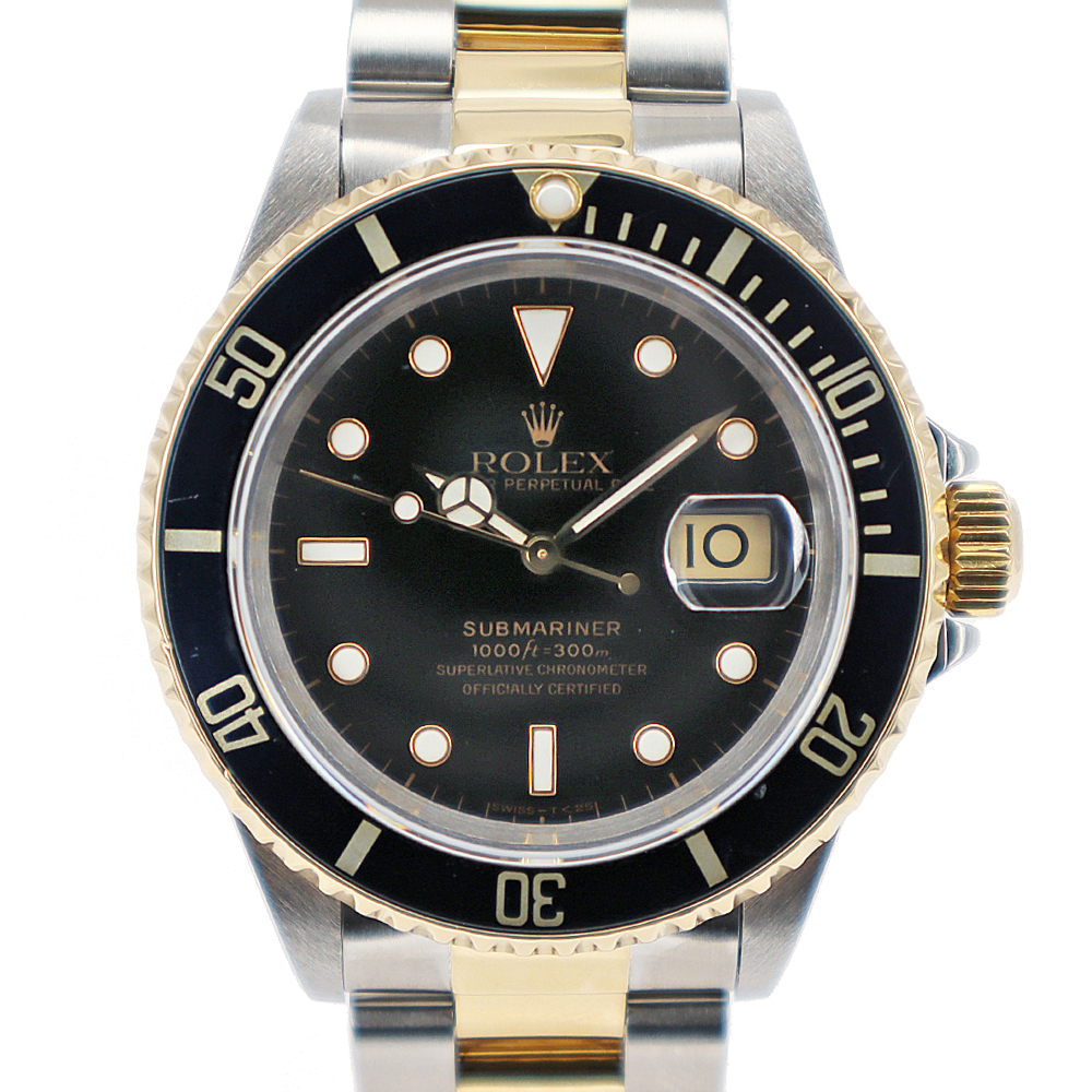 ロレックス Rolex 16613 サブマリーナーデイト ブラック 【中古】