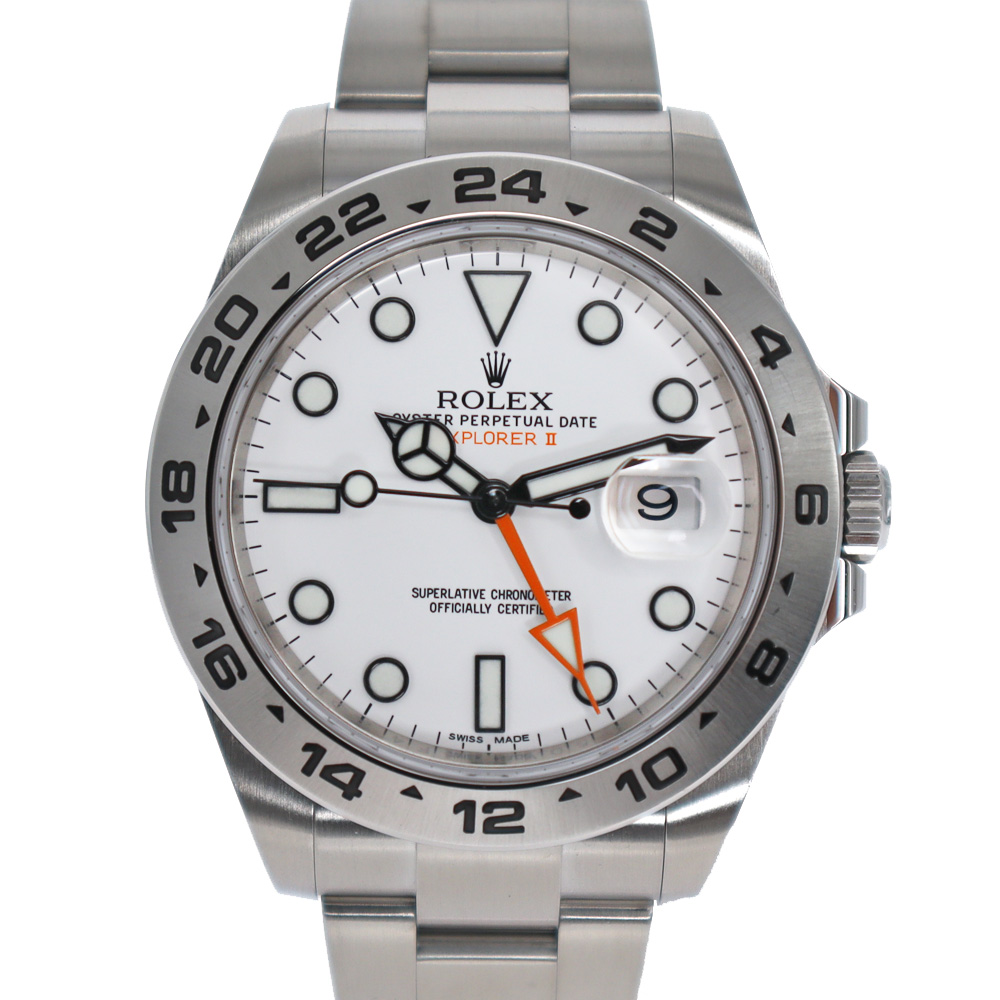 ロレックス Rolex 216570 エクスプローラー2 ホワイト【中古】