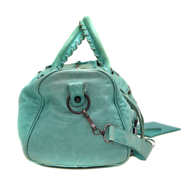 BALENCIAGA ツィギー 2way バッグ ライトグリーン 128523 BALENCIAGA ツィギー 2way バッグ ライトグリーン 128523 - メルカリ