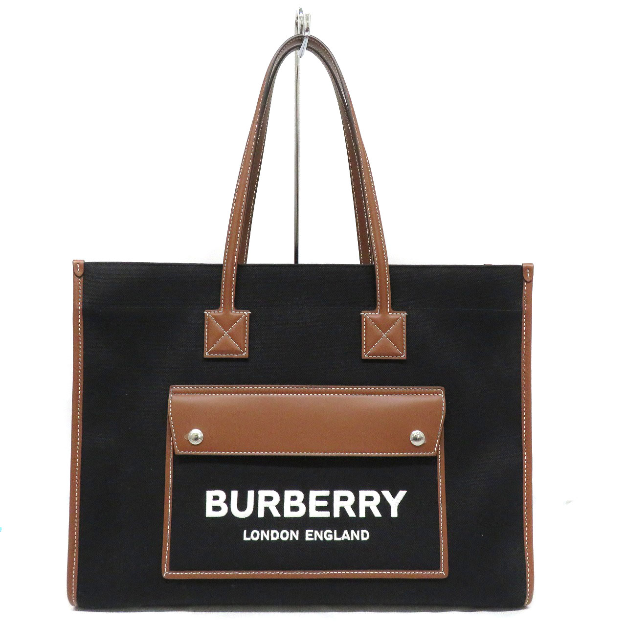 バーバリー Burberry 8055747 フレヤトートバッグ 【中古】