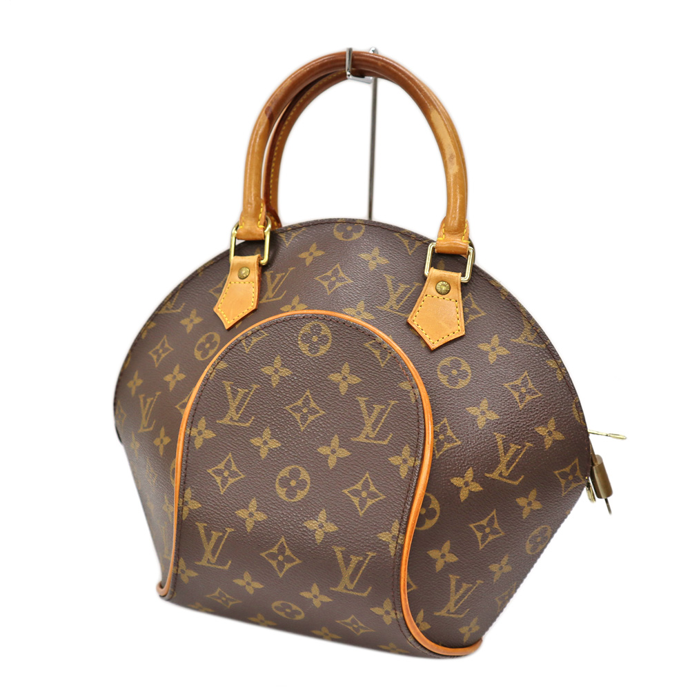 ルイヴィトン Louisvuitton M51127 エリプスPM ハンドバッグ モノグラムキャンバス ブラウン 【中古】