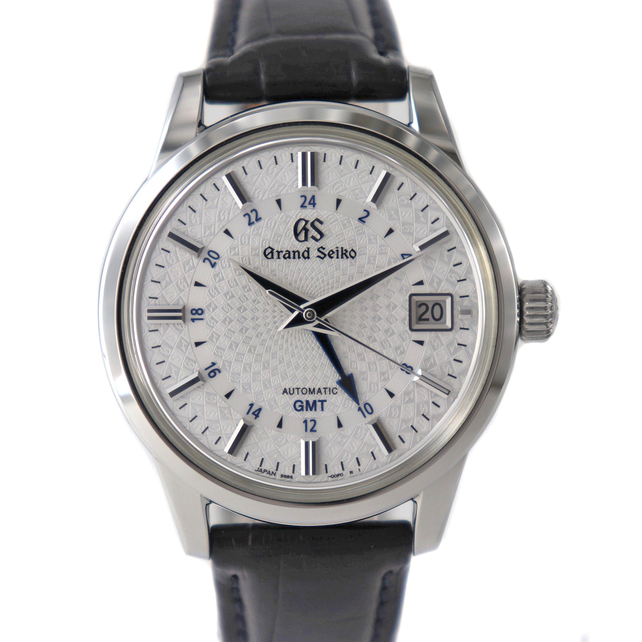 グランドセイコー Grand Seiko SBGM235 9S66-00F0 エレガンスコレクション メカニカル GMT シルバー文字盤 【中古】