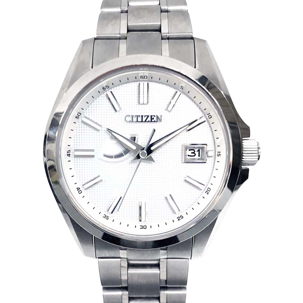 シチズン CITIZEN AQ1040-53A 腕時計 ザシチズン ホワイト 【中古】