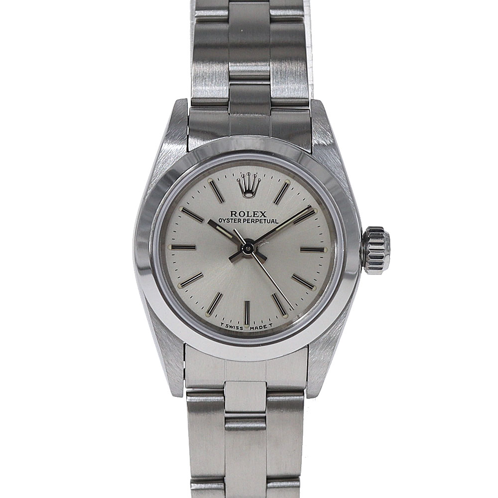 ロレックス Rolex 67180 オイスターパーペチュアル シルバー 【中古】