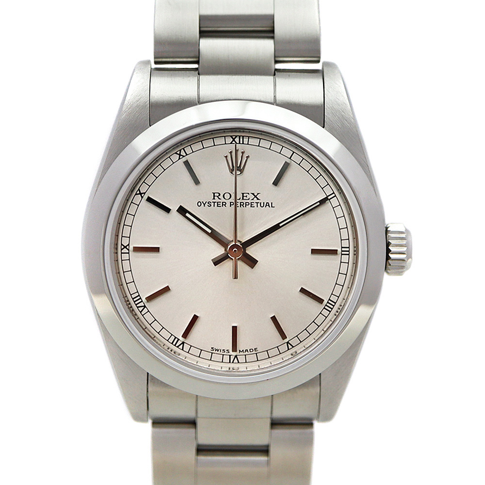 ロレックス Rolex 77080 オイスターパーペチュアル シルバー【中古】