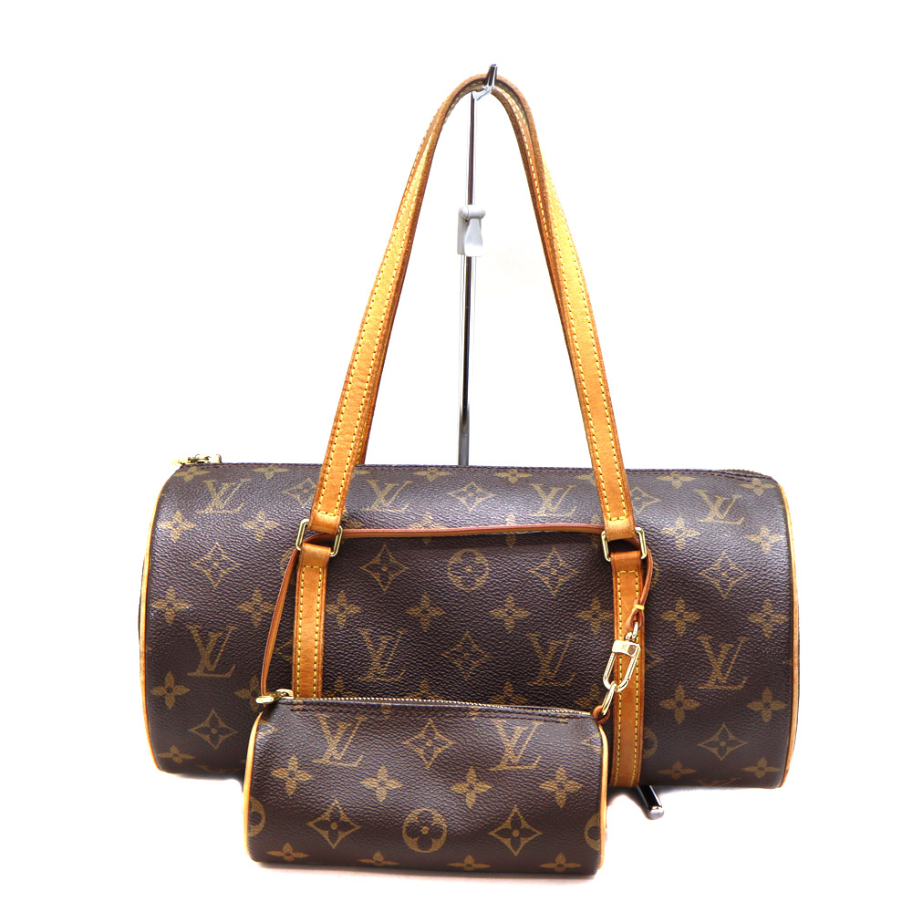ルイヴィトン Louis Vuitton M51385 パピヨン30 鞄 モノグラムキャンバス【中古】