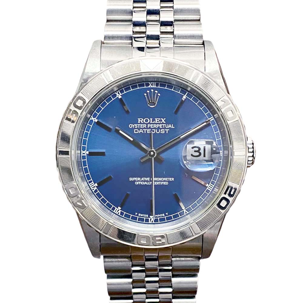 ロレックス Rolex 16264 デイトジャスト サンダーバード ブルー メンズ 【中古】