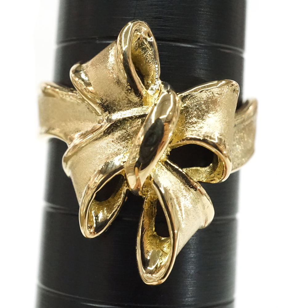 華*♪様 K１８リボン&リング 質屋かんてい局オンラインショップ / 北名古屋店 K18 18金