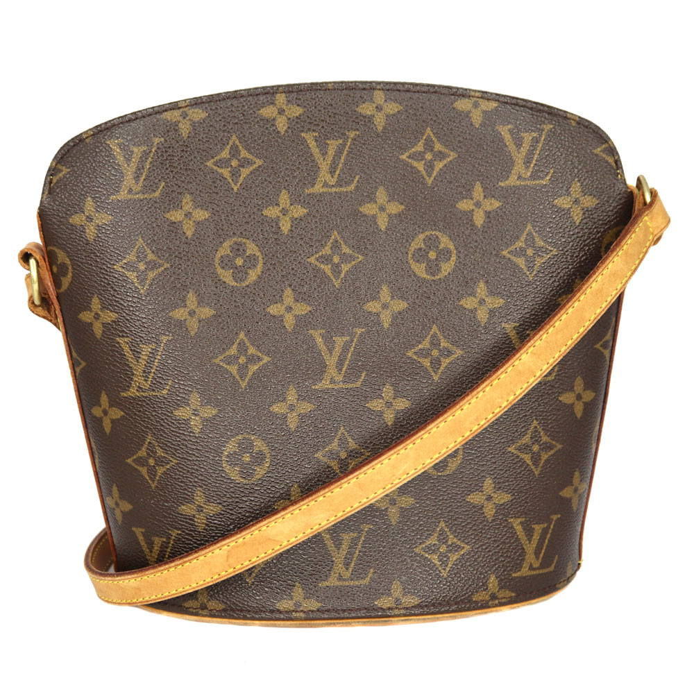 ルイヴィトン Louis Vuitton M51290 ドルーオ ショルダーバッグ モノグラムキャンバス ブラウン【中古】