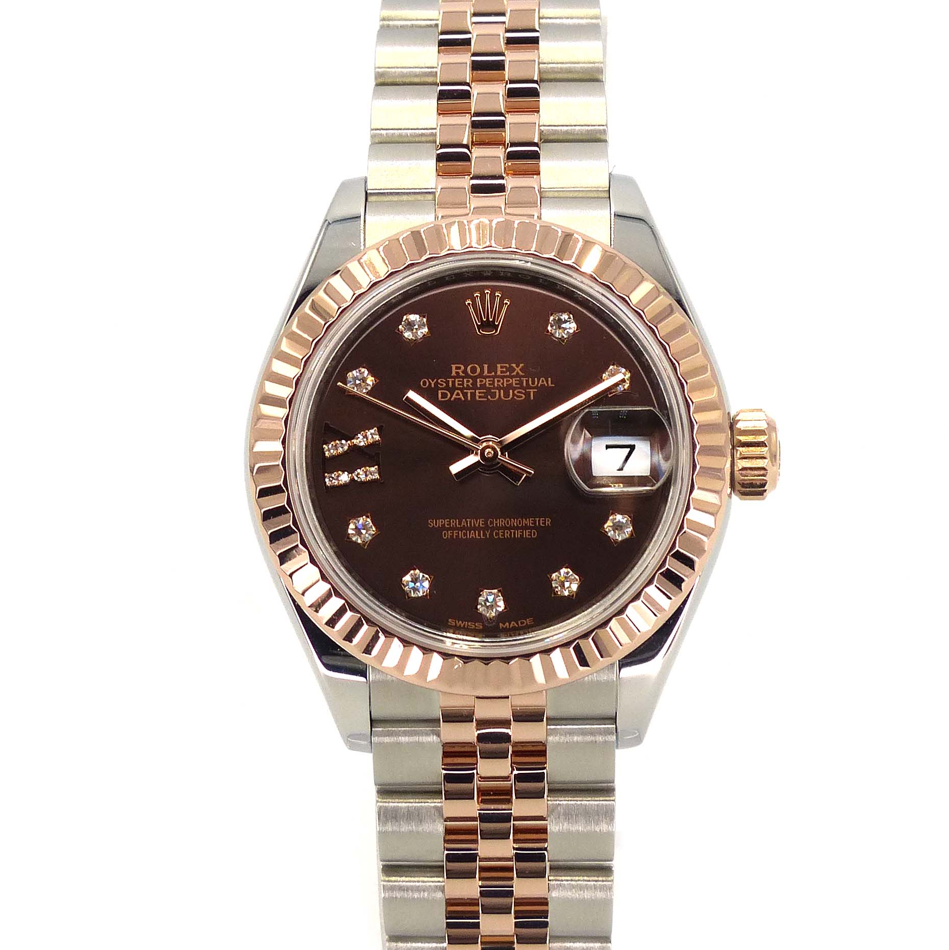 ロレックス Rolex 279171G デイトジャスト チョコブラウン 【中古】