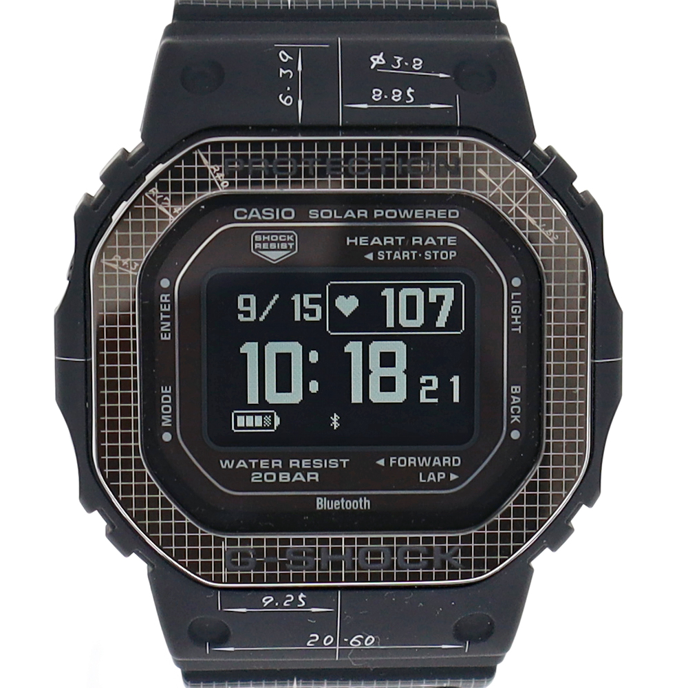 カシオ Casio DW-H5600EX-1JR G-SHOCK ジーショック ブラック 樹脂【中古】