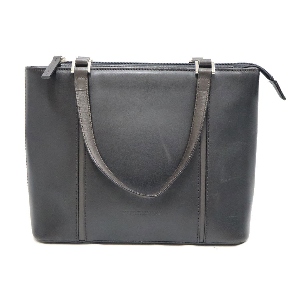 バーバリー Burberry トートバッグ ブラック系 鞄 レディース【中古】