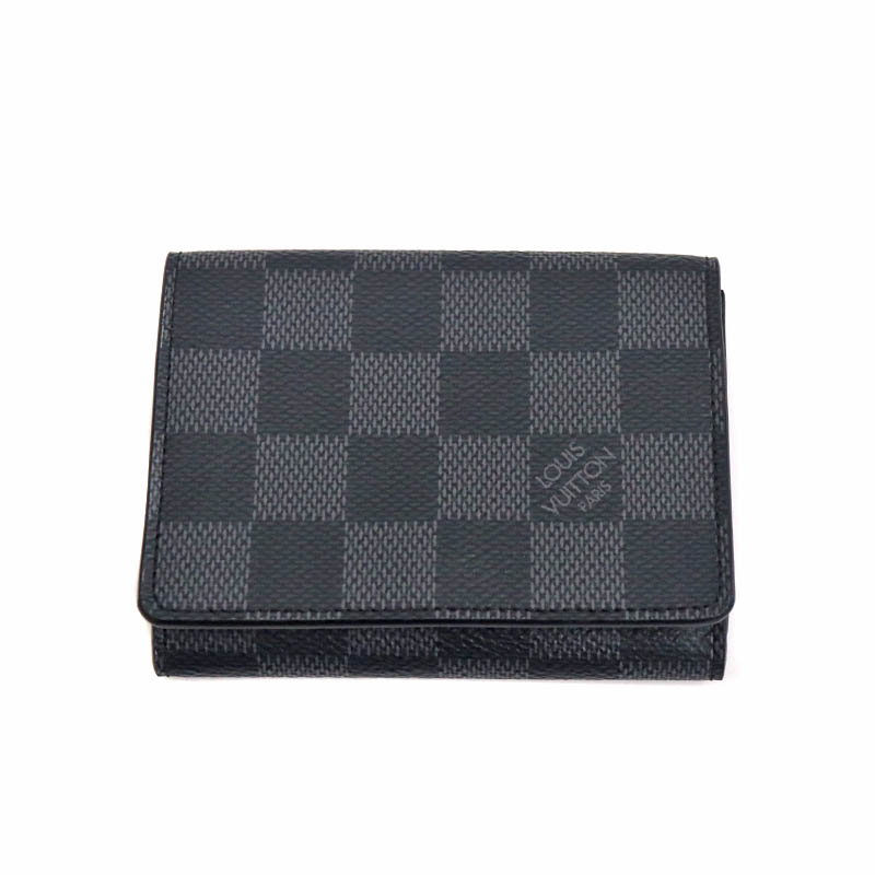 ルイヴィトン Louis vuitton N63338 アンヴェロップ・カルト ドゥ ヴィジット 名刺入れ【中古】
