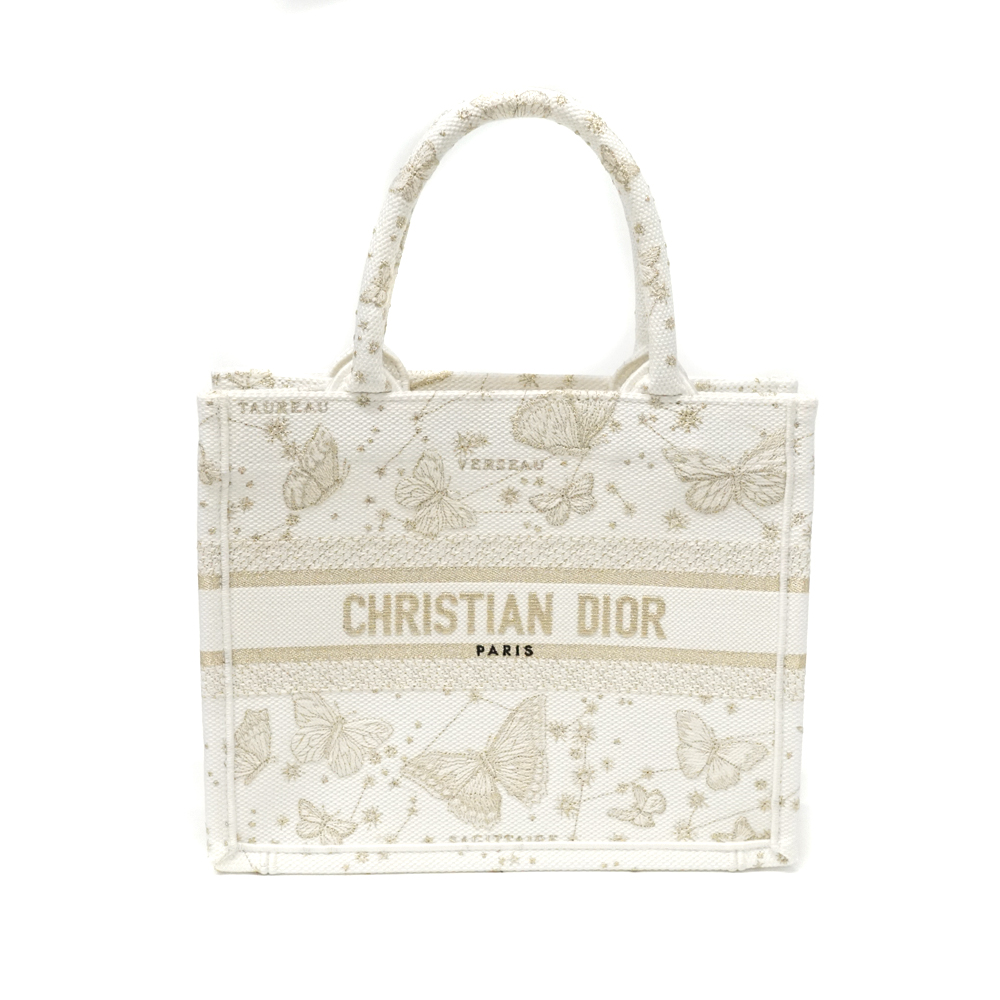 クリスチャンディオール Christian dior M1265ZESU ブックトート スモール  バタフライ 【中古】