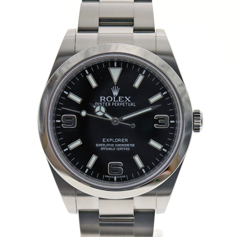 ロレックス Rolex 214270 エクスプローラー1 腕時計 ブラック【中古】