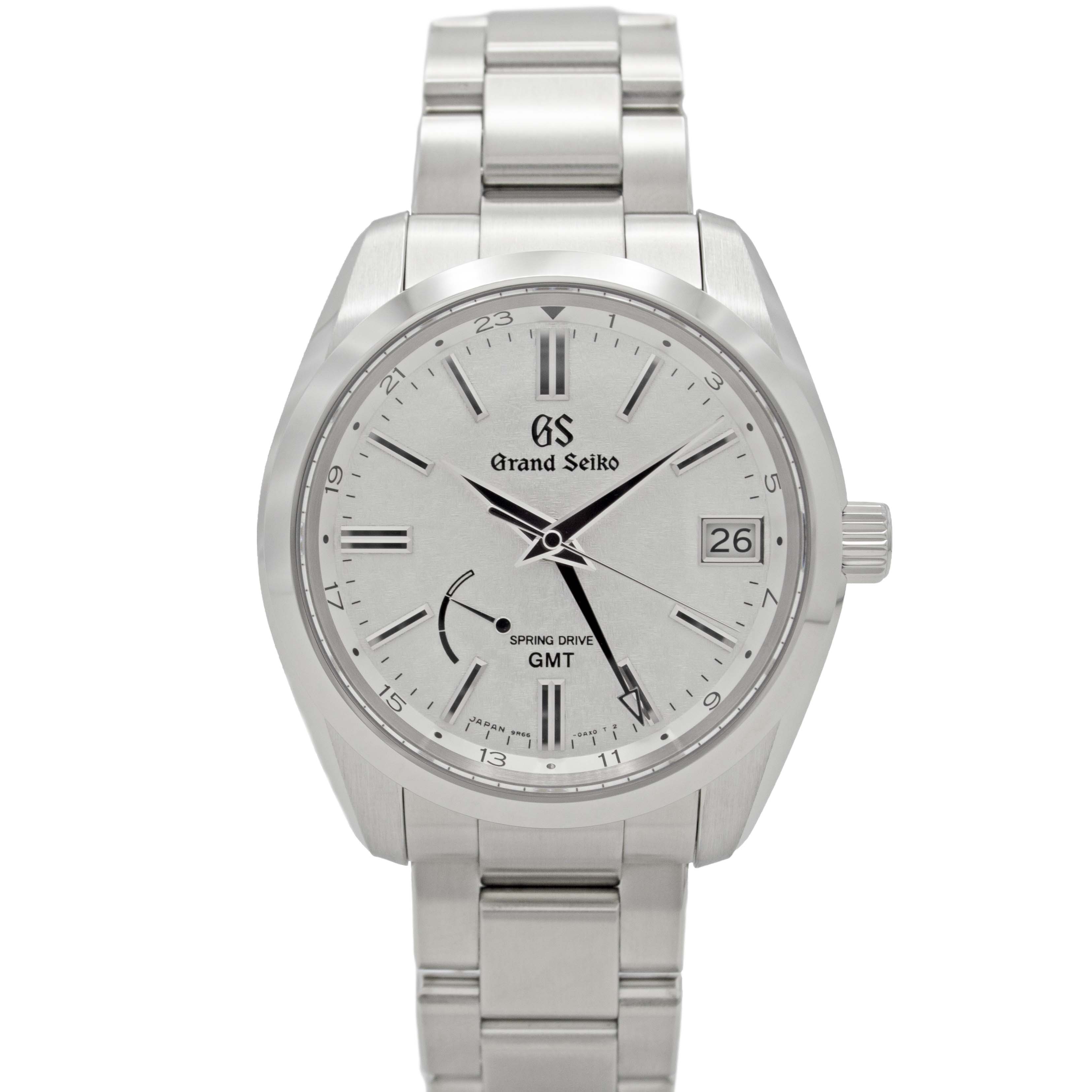 グランドセイコー Grand Seiko SBGE279 ヘリテージコレクション スプリングドライブGMT 白文字盤【中古】