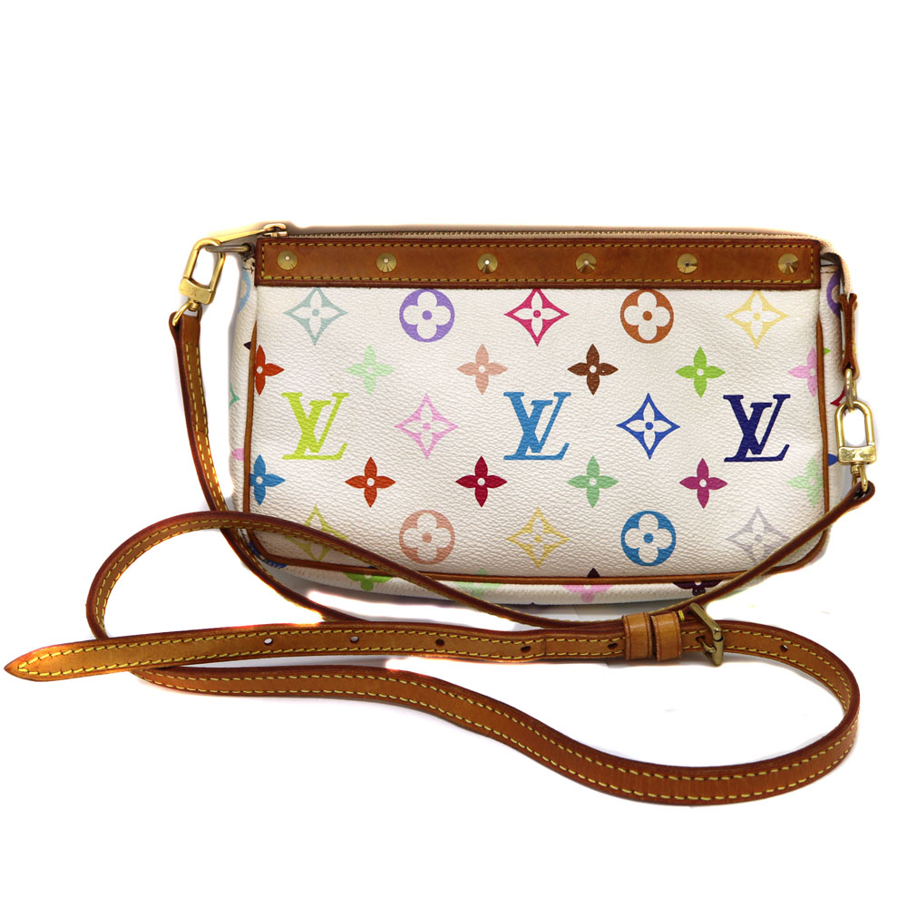 ルイ・ヴィトン モノグラム マルチカラー ポシェットアクセソワール