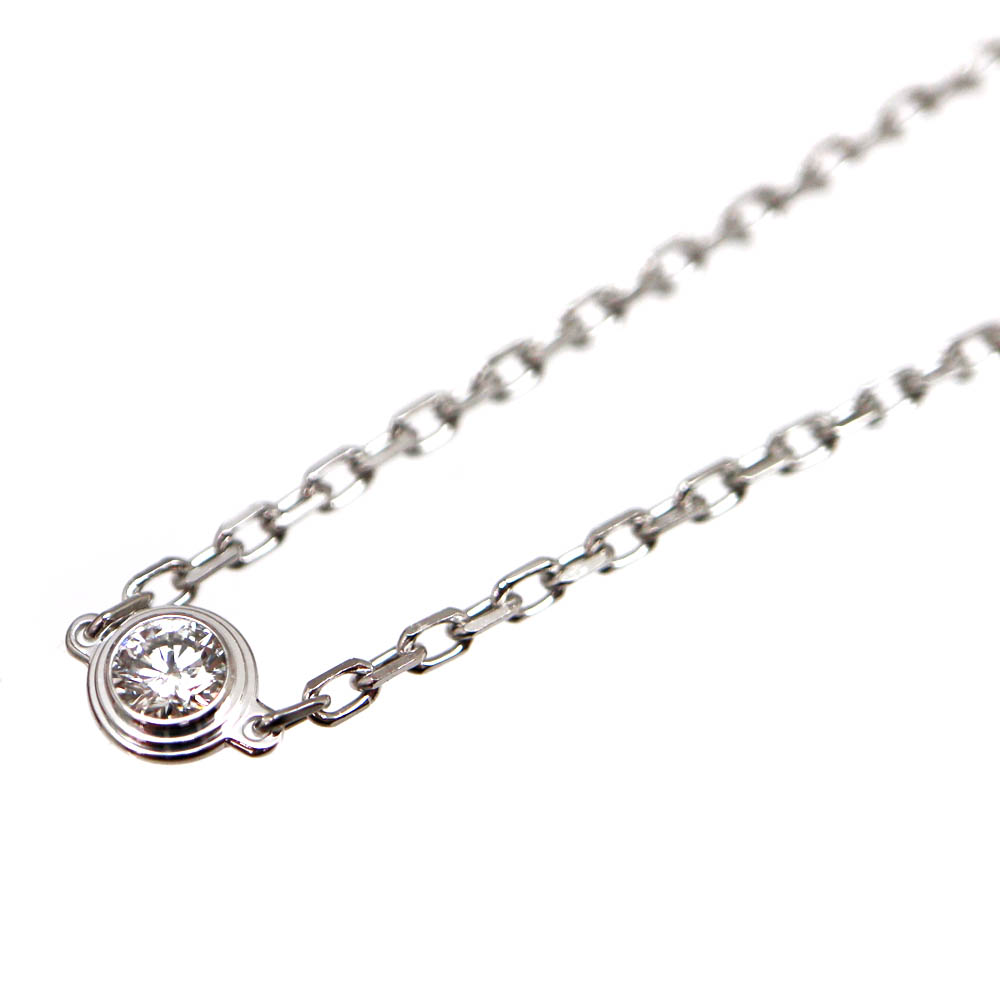 カルティエ Cartier B6037200 ダム―ルブレスレット SM K18WG ホワイトゴールド ダイヤモンド【中古】