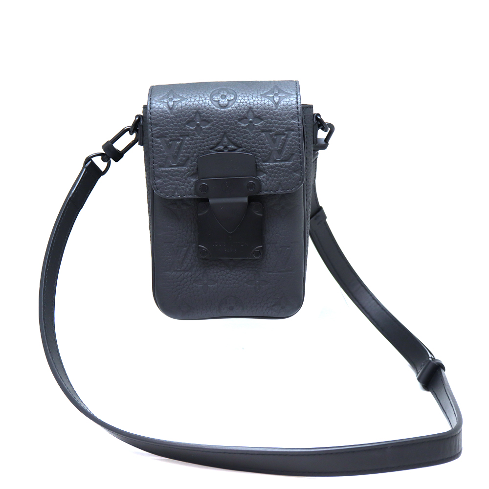 ルイヴィトン Louis vuitton M81524 Sロック ヴェルティカル ウェアラブルウォレット 鞄 ブラック 【中古】