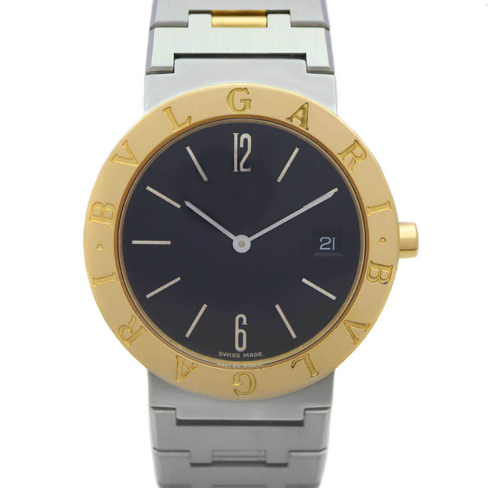 ブルガリ Bvlgari BB33SGD ブルガリブルガリ ブラック文字盤 クォーツ【中古】