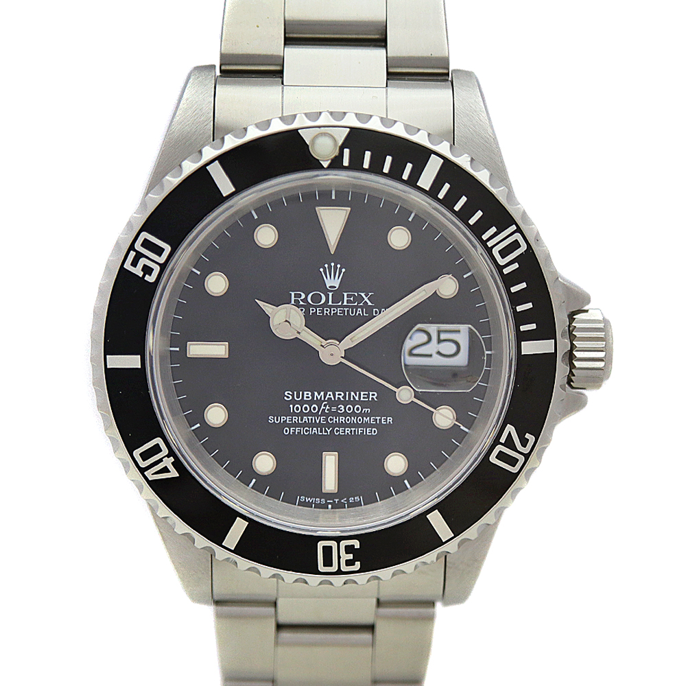 ロレックス Rolex 16610 サブマリーナーデイト ブラック【中古】