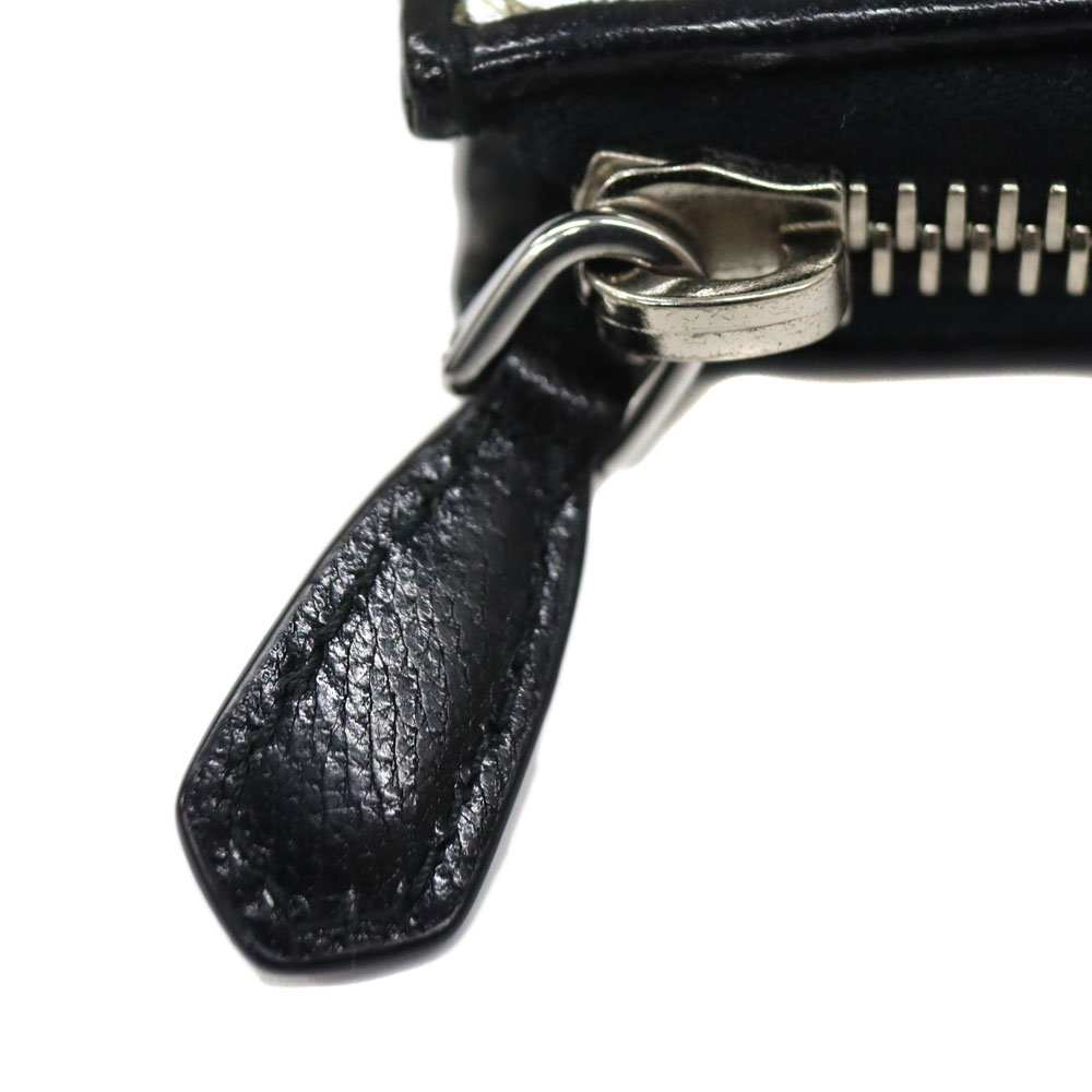 極美品✨️PRADA ロングウォレット L字ファスナー ブラック シルバー Yahoo!オークション - 最高級 PRADA プラダ 長財布 ロング
