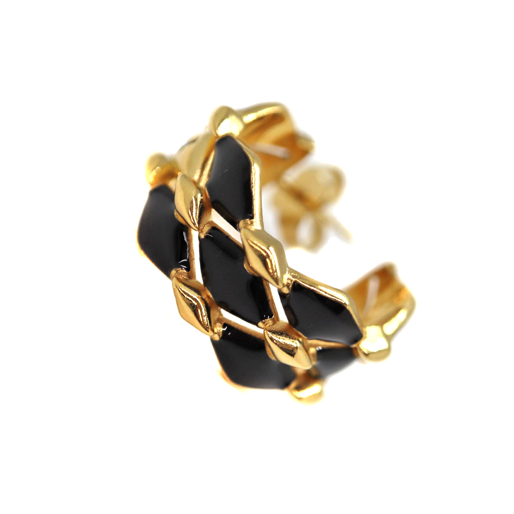 ルイヴィトン M01685 ピアス・マルタージュ スタッズ 片耳 キルティング 質屋かんてい局オンラインショップ / 茜部店 ルイヴィトン