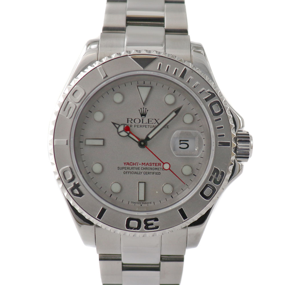 ロレックス Rolex 16622 ヨットマスターロレジウム シルバー 【中古】