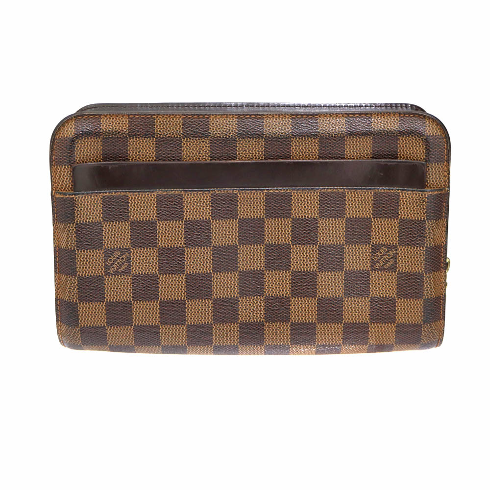 ルイヴィトン Louisvuitton N51993 サンルイ セカンドバッグ ダミエ エベヌ ブラウン【中古】