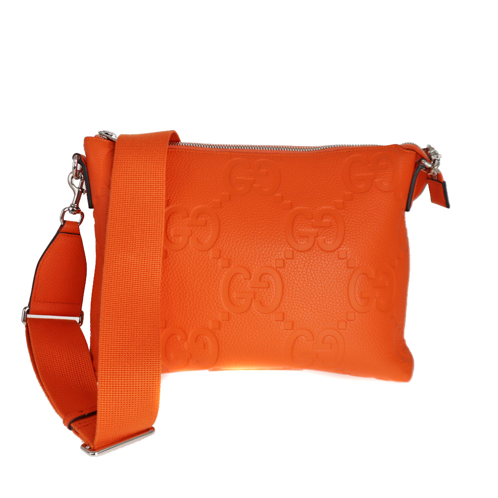 グッチ Gucci 696009 2WAYバッグ オレンジ【中古】