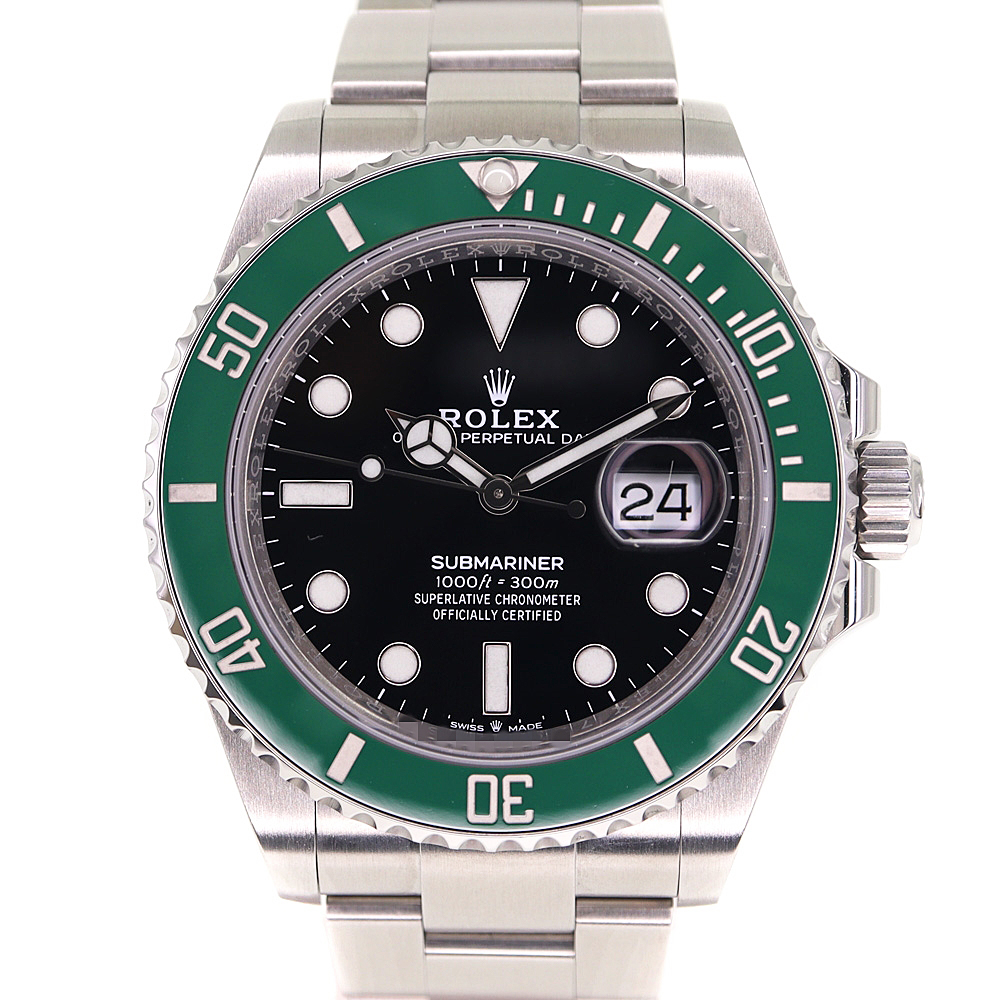 ロレックス Rolex 126610LV サブマリーナー デイト ブラック グリーン【中古】